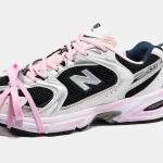 New Balance 530 Custom Silver Blue Pink - Зображення 6