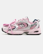 New Balance 530 Custom Silver Pink
