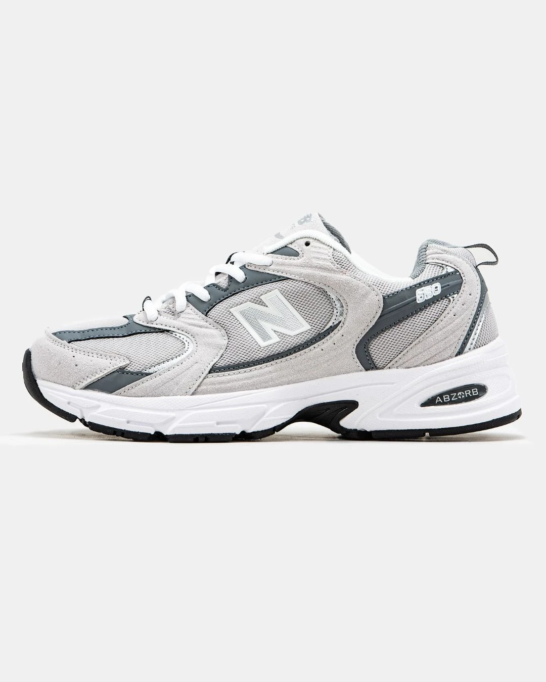 new-balance-530-grey-white-61323063630495 New Balance 530 Grey White - Зображення 1