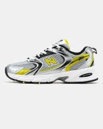 New Balance 530 Silver Yellow Black