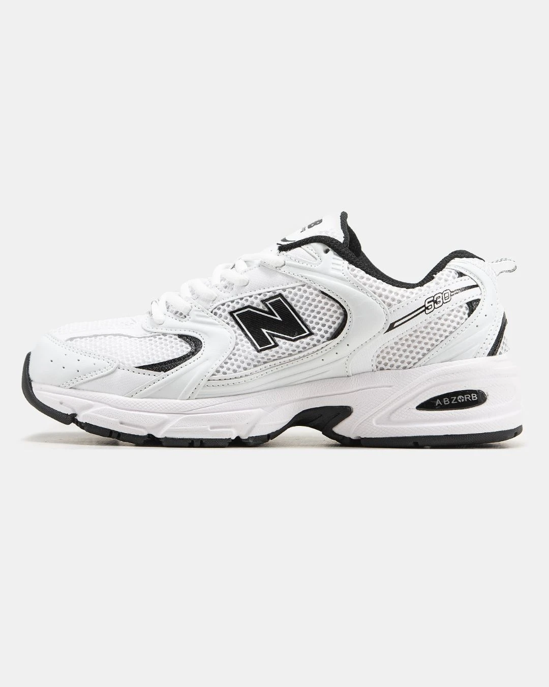 new-balance-530-white-black-32013360070716 New Balance 530 White Black - Зображення 1