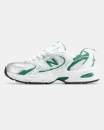 New Balance 530 White Nightwatch Green