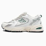 New Balance 530 White Silver Green