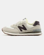 New Balance 574 Beige Bordo