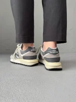 New Balance 574 Beige Grey - Зображення 5