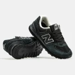 New Balance 574 Black White - Зображення 2