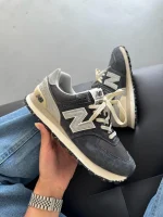 New Balance 574 Dark Grey Beige - Зображення 2