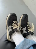 New Balance 574 Dark Grey Beige - Зображення 8