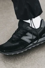 New Balance 574 Total Black - Зображення 9