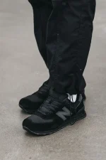 New Balance 574 Total Black - Зображення 7