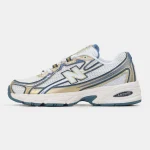New Balance 740 White Gold Blue