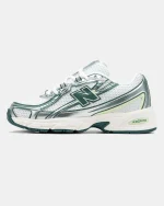 New Balance 740 White Silver Green