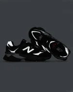 New Balance 9060 Black White Grey - Зображення 5