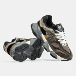 New Balance 9060 Brown Black Grey - Зображення 2