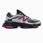 New Balance 9060 Grey Black Red - Зображення 3