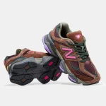 New Balance 9060 Rich Oak Burgundy - Зображення 2