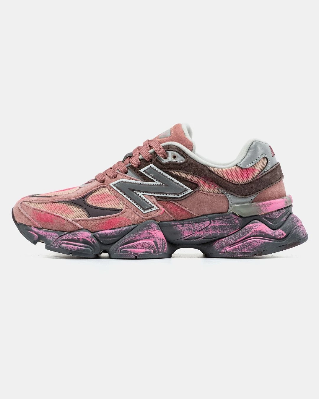 new-balance-9060-rosewood-pink-distressed-66623986721843 New Balance 9060 Rosewood Pink Distressed - Зображення 1