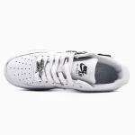 Nike Air Force 1 Low 07 PRM Molten Metal Silver White - Зображення 4