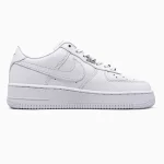 Nike Air Force 1 Low 07 PRM Molten Metal Silver White - Зображення 7