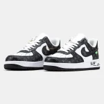 Nike Air Force 1 Low By Virgil Abloh White Black x Louis Vuitton - Зображення 3