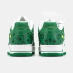 Nike Air Force 1 Low By Virgil Abloh White Green x Louis Vuitton - Зображення 8