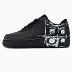 Nike Air Force 1 Low х Comme des Garçons Supreme Black - Зображення 3