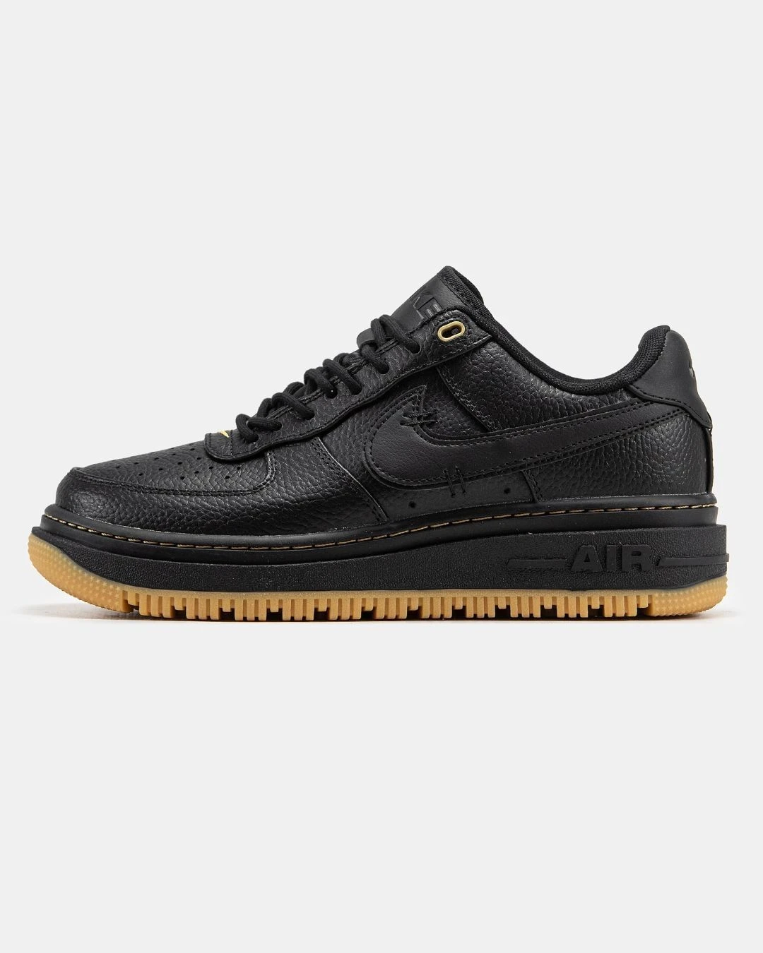 nike-air-force-1-low-luxe-black-gum-69371524360571 Nike Air Force 1 Low Luxe Black Gum - Зображення 1