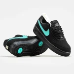 Nike Air Force 1 Low Tiffany & Co Black - Зображення 2