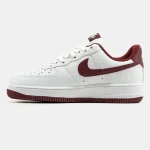 Nike Air Force 1 Low White Bugrundy - Зображення 6