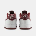 Nike Air Force 1 Low White Bugrundy - Зображення 9