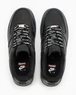 Nike Air Force 1 Low x Supreme Black Red - Зображення 6