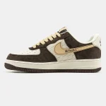 Nike Air Force 1 x Undefeated Brown Beige - Зображення 6