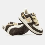 Nike Air Force 1 x Undefeated Brown Beige - Зображення 2