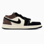Nike Air Jordan 1 Low x Gucci Beige Brown Black - Зображення 4