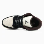 Nike Air Jordan 1 Low x Gucci Beige Brown Black - Зображення 5