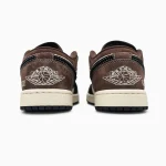 Nike Air Jordan 1 Low x Gucci Beige Brown Black - Зображення 7