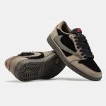 Nike Air Jordan 1 Low x Travis Scott Brown Black - Зображення 2