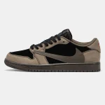 Nike Air Jordan 1 Low x Travis Scott Brown Black - Зображення 4