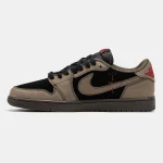 Nike Air Jordan 1 Low x Travis Scott Brown Black - Зображення 5