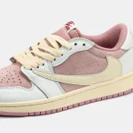 Nike Air Jordan 1 Low x Travis Scott OG White Pink - Зображення 3