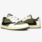 Nike Air Jordan 1 Low x Travis Scott Reverse Olive Medium - Зображення 5