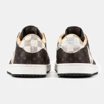 Nike Air Jordan 1 Low x Travis Scott x Louis Vuitton Brown - Зображення 8
