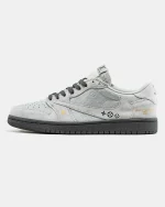 Nike Air Jordan 1 Low x Travis Scott x Louis Vuitton Grey