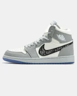 Nike Air Jordan 1 Retro x Dior White Grey