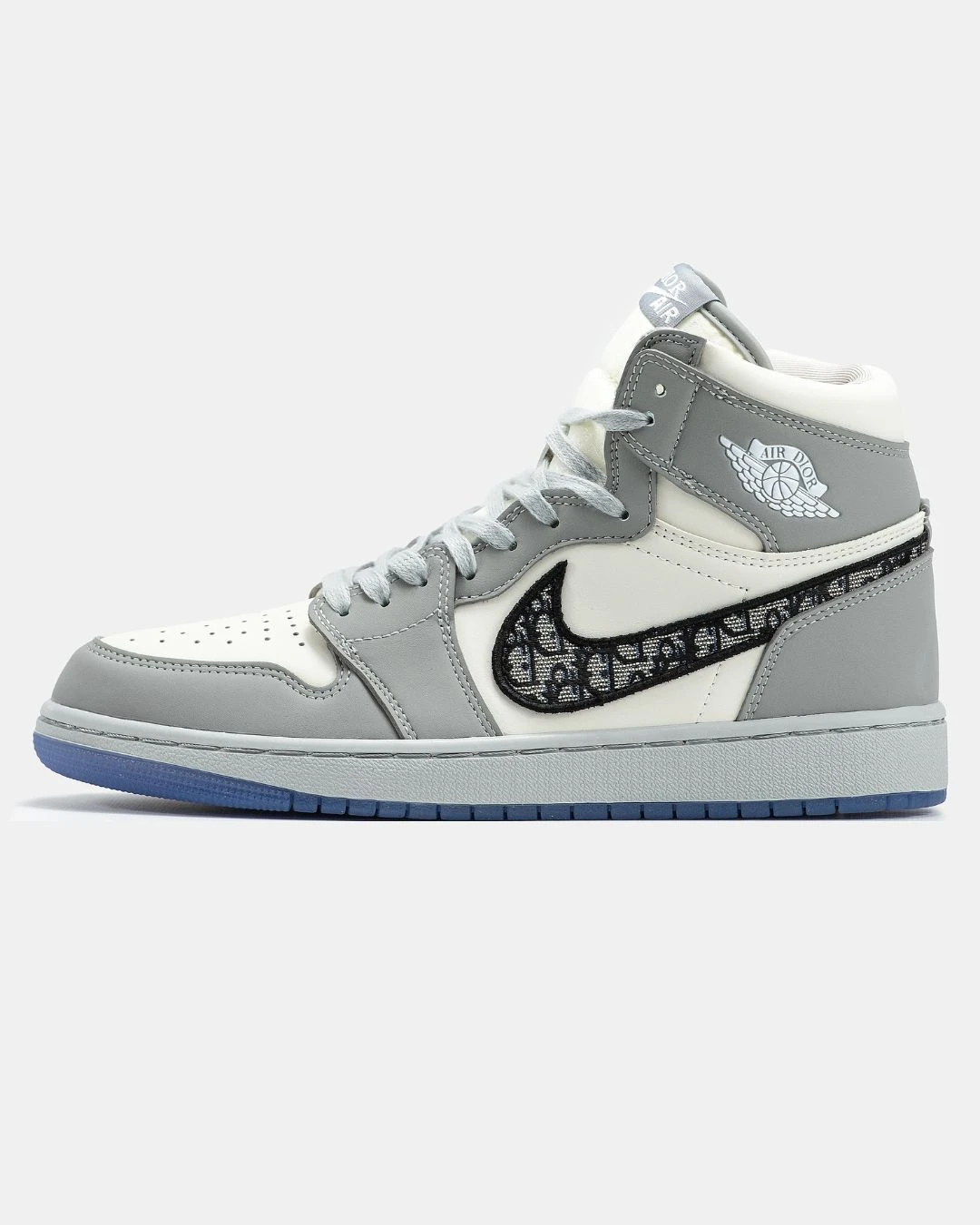 nike-air-jordan-1-retro-x-dior-white-grey-27910485701384 Nike Air Jordan 1 Retro x Dior White Grey - Зображення 1