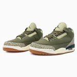 Nike Air Jordan 3 Retro Medium Olive - Зображення 2