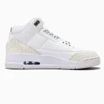 Nike Air Jordan 3 Retro White Silver - Зображення 4