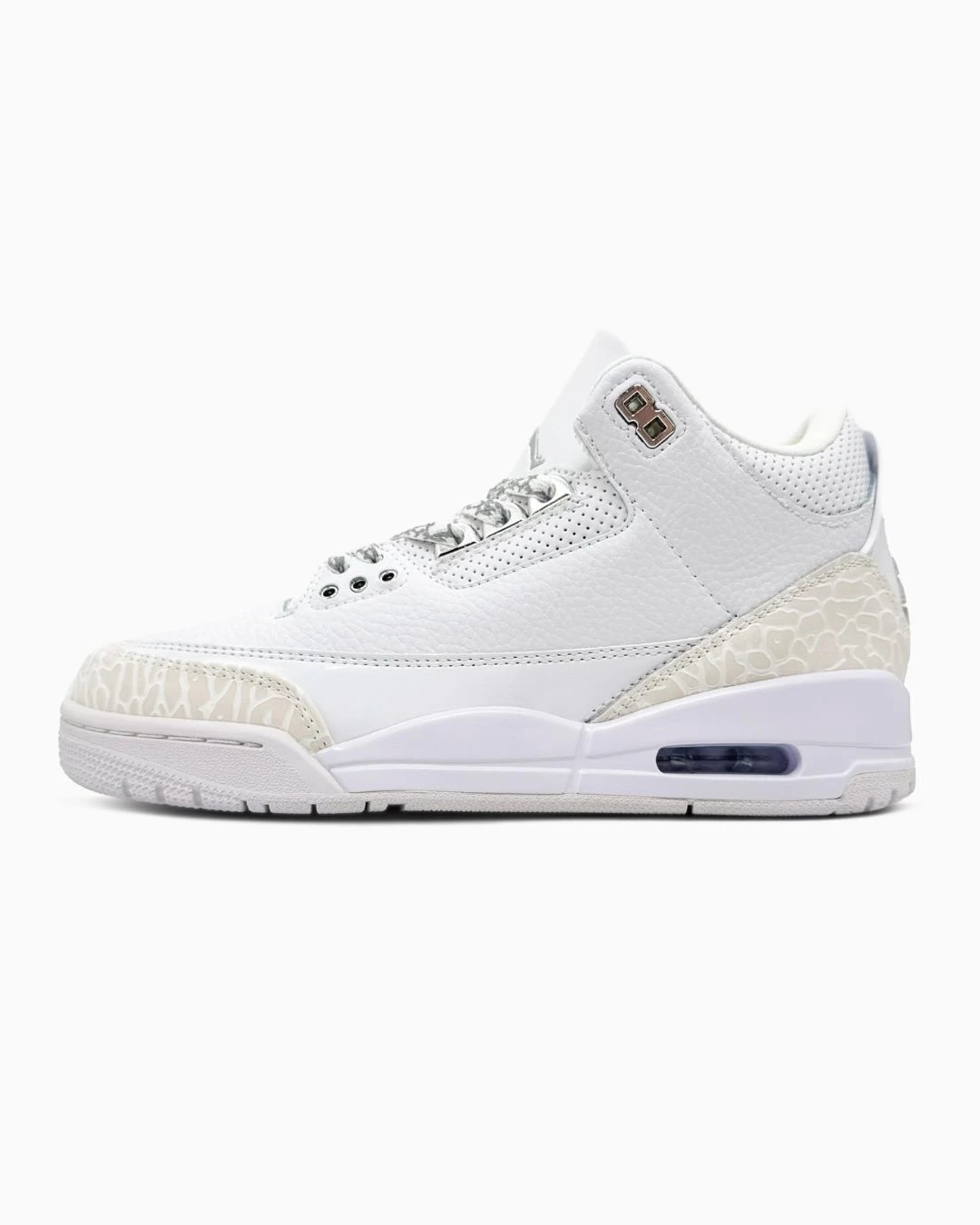 nike-air-jordan-3-retro-white-silver-81797196856071 Nike Air Jordan 3 Retro White Silver - Зображення 1
