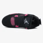 Nike Air Jordan 4 Black Neon Pink - Зображення 5