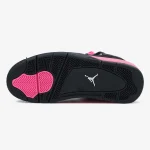 Nike Air Jordan 4 Black Neon Pink - Зображення 6